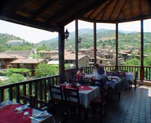 Mill Hotel Restaurant's balcony.